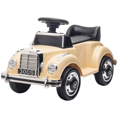 Nancy's Comano Loopauto - Mercedes voor Kinderen - Kinderauto - Beige