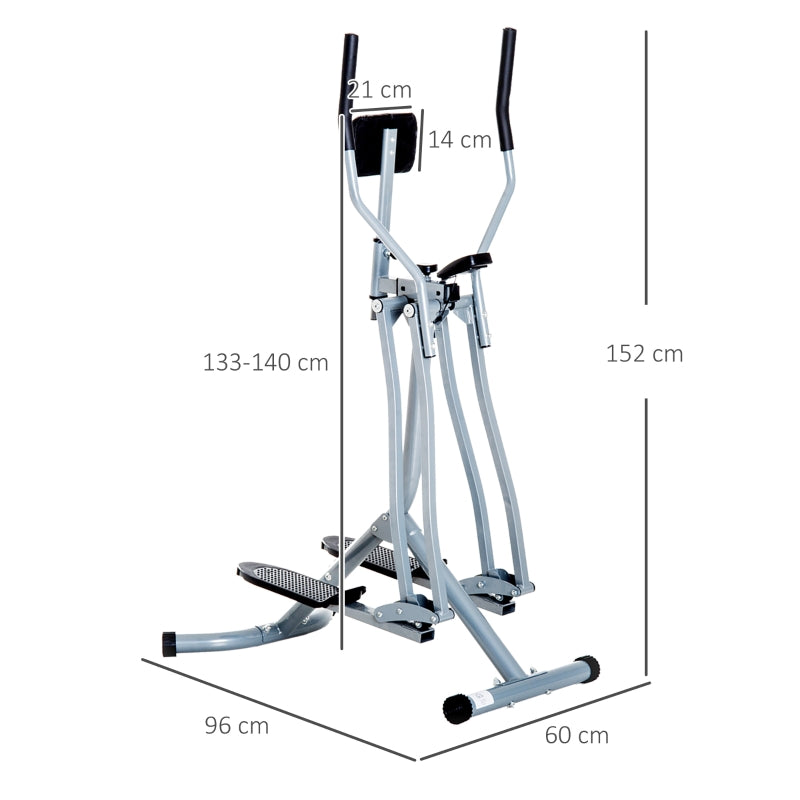 Nancy's Meta Crosstrainer, hometrainer, LCD-scherm, verstelbare borstkussentjes