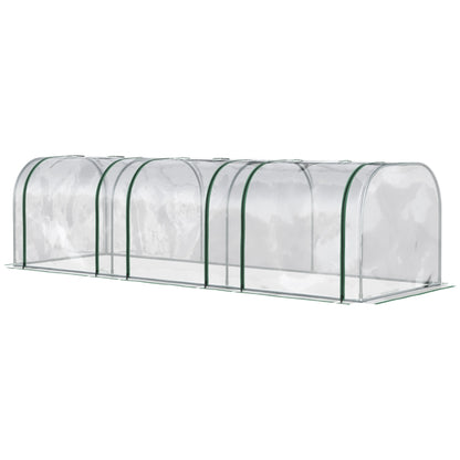 Nancy's Hythe Growing greenhouse - Sheet greenhouse - Foil greenhouse - Garden greenhouse - ± 300 x 100 x 80 cm