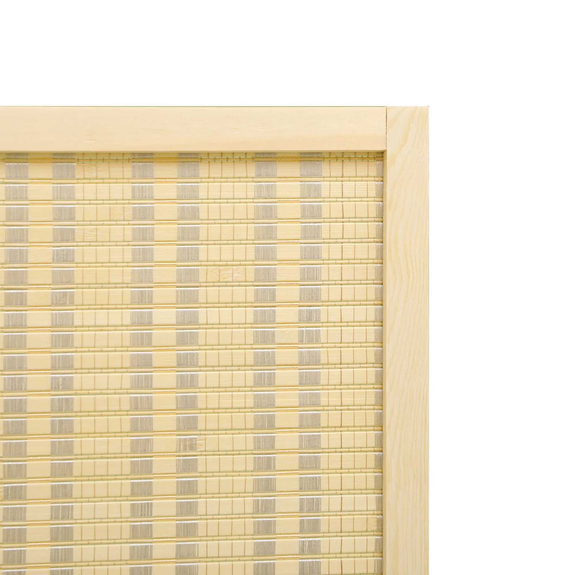 Nancy's Areias Kamerscherm - Privacyscherm - Roomdivider - Bamboe / Dennenhout - 180 x 180 cm