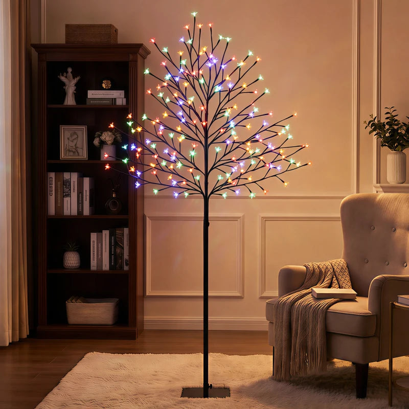 Nancy's Varenna Kerstverlichting - Verlichtingsboom - Kerstboom met lampjes - Kerstdecoratie - Timer & Verlichtingsmodi - 150 cm hoog