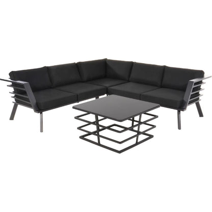 Nancy's Sollar Loungeset - Lounge hoekbank - Loungestoel - Salontael - Complete tuinset