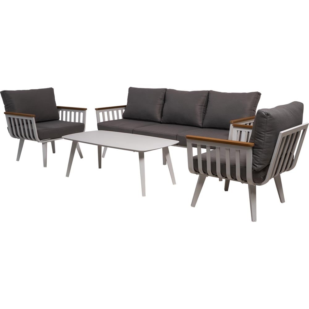 Nancy's Shordy Loungeset - 4-delige Tuin Set - Loungebank - Lounge Set