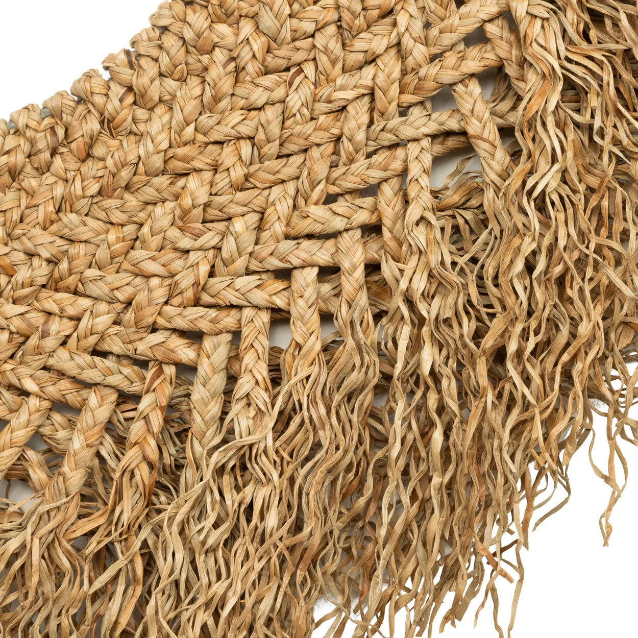 Bazar Bizar Early Monday Spiegel - Naturel - Waterhyacint - Ø 75 cm