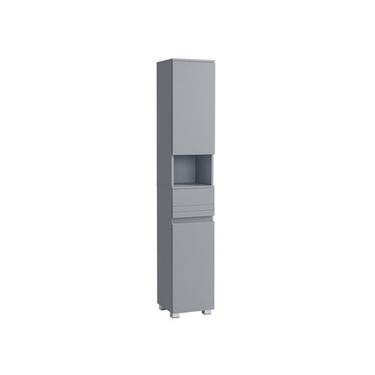 Nancy's Candor Bathroom cabinet - Bathroom furniture - Gray - Modern - 30 x 30 x 170 cm