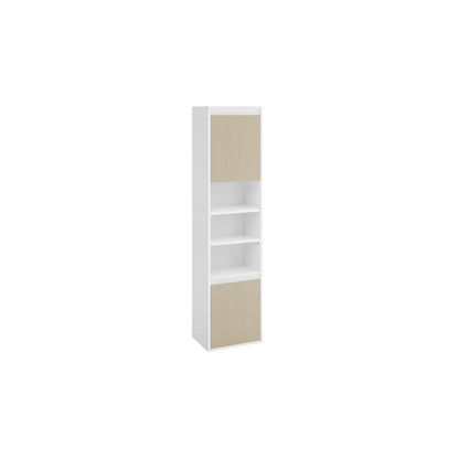 Nancy's Recardaes Badkamerkast - Badkamermeubel - Wit / Beige - 30 x 40 x 160 cm