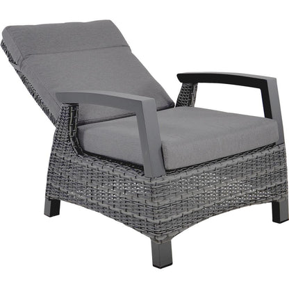 Nancy's Kirkham Lounge Chair - Chaise de jardin - Anthracite / Gris