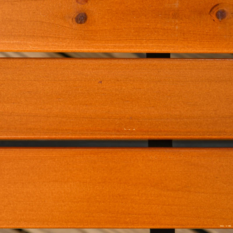 Nancy's Resuttano Tuinbank - Parkbankje - Balkonbank - Teak - ± 120 x 65 x 80 cm