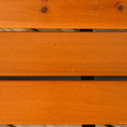 Nancy's Resuttano Tuinbank - Parkbankje - Balkonbank - Teak - ± 120 x 65 x 80 cm
