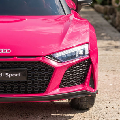 Nancy's Tonara Elektrische auto voor kinderen - Kinderauto - Audi R8 voor Kinderen - Roze