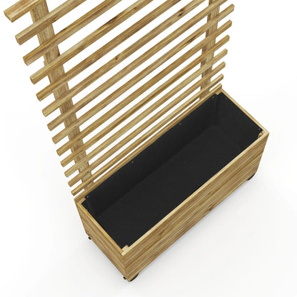 Nancy's Espariz Plantenbak - Plantenrek - Verhoogd Bloembed - Dennenhout - ± 75 x 30 x 155 cm