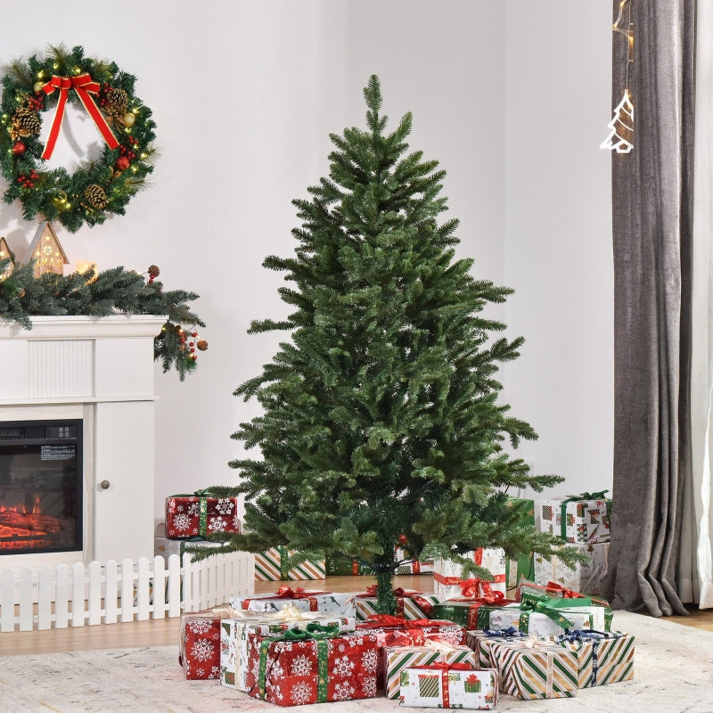 Nancy's Melton Kunstkerstboom 1,5 m PVC donkergroen Ø105 x 150 cm