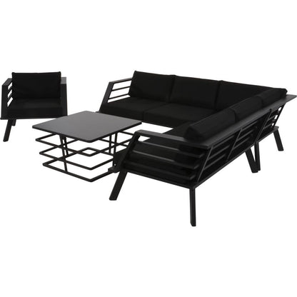 Nancy's Sollar Loungeset - Lounge hoekbank - Loungestoel - Salontael - Complete tuinset