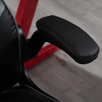 Nancy's Anghiari Gamestoel - Gaming Stoel - Ergonomisch - Draaibaar - Verstelbaar - Zwart / Wit