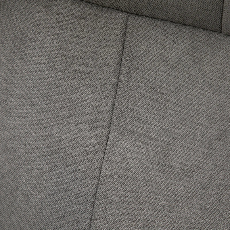 Nancy's Estevao Relaxfauteuil - Relaxstoel - Ligstoel - Draaibaar - Verstelbare Rugleuning - Donkergrijs - Fluweel / Staal