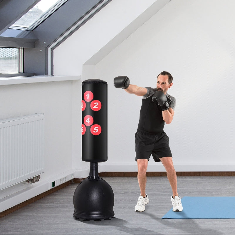 Sac de boxe autoportant Nancy's Armer Bay - Entraîneur de boxe robuste Convient aux professionnels et aux débutants