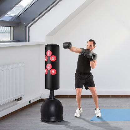 Nancy's Armer Bay Freestanding Punching Bag - Heavy Duty Boxing Trainer Suitable for professionals and beginners