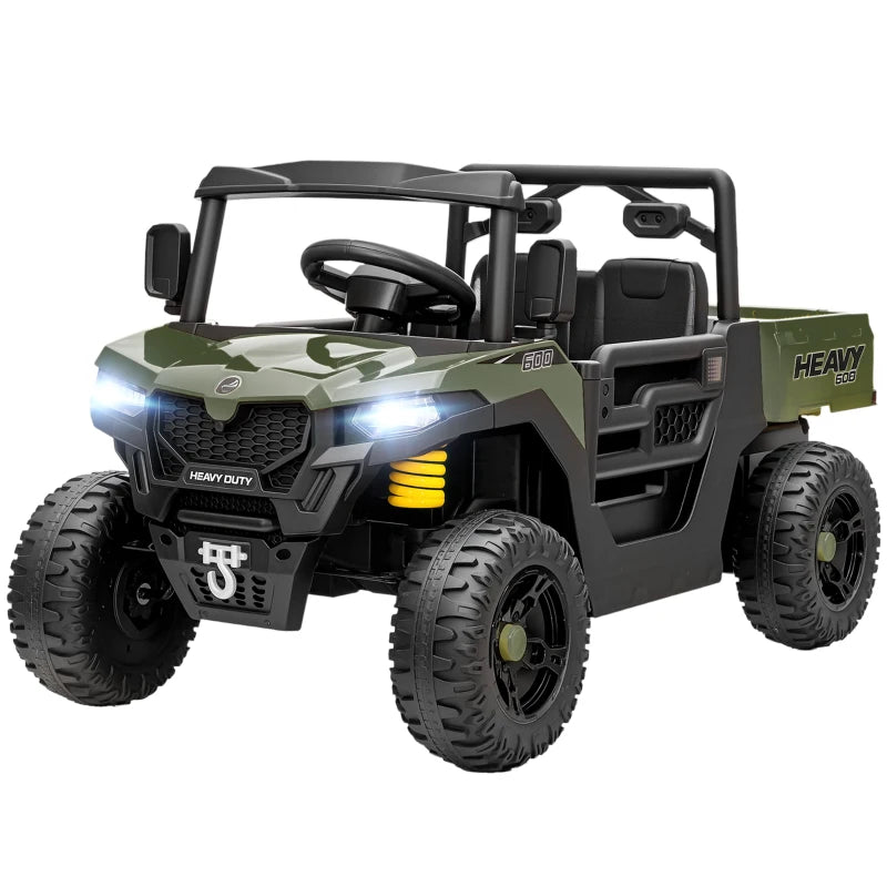 Nancy's Petricci Elektrische auto voor kinderen - Kinderauto - 1,8 km/u - 3,7 km/u - Groen