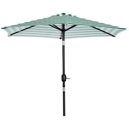 Nancy's White Rock Parasol Garden parasol - Green - ± Ø 230 cm