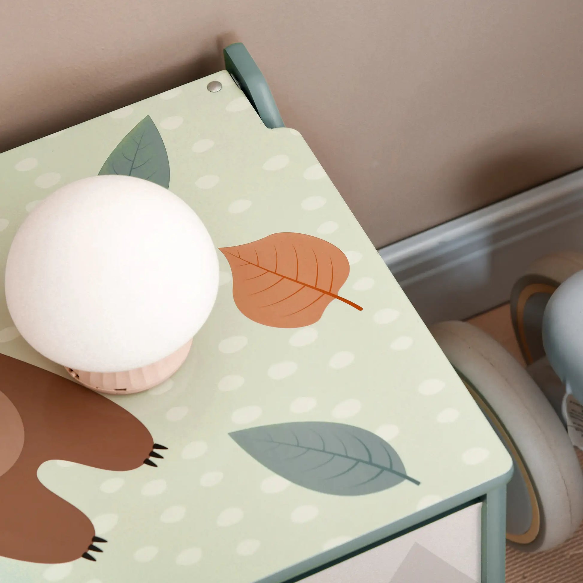 Nancy's Carinhos Kinderkast - Opbergkist - Speelgoedkist - Groen - ± 60 x 35 x 40 cm