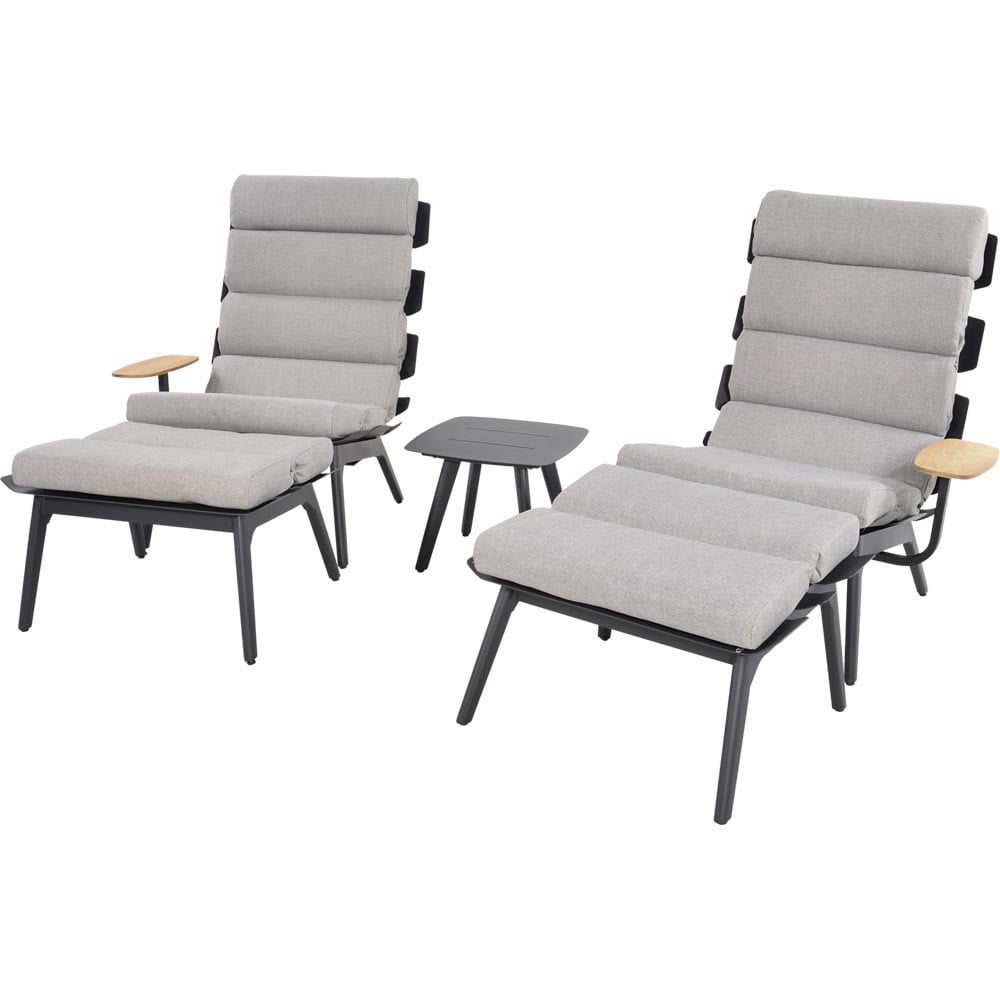 Nancy's Side Up Lounge chairs - Set of 2 - Lounger - Garden chairs - Lounge set