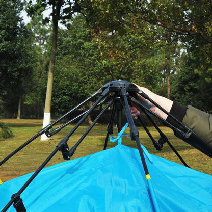 Nancy's Valongo Kampeertent - Camping tent - 3 tot 4 personen - Blauw - 230 x 200 x 135 cm