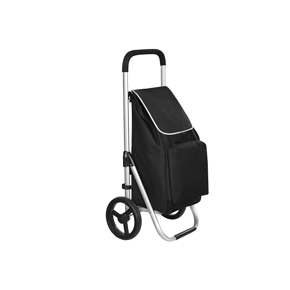 Nancy's Walmer Shopping Trolley With Cooling - Foldable - With wheels - Black - Capacity 40 liters