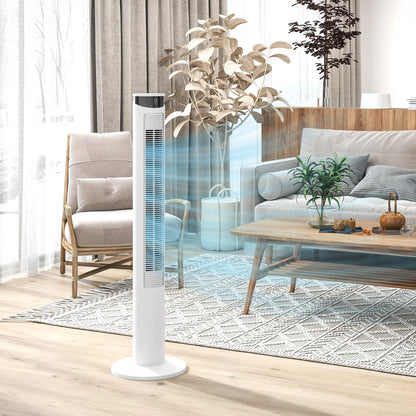 Nancy's Condofuri Ventilator - Torenventilator - Timer - Verschillende Modi en Snelheden - Wit