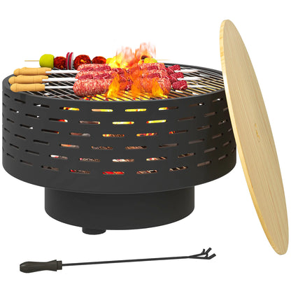 Nancy's Cittadella Vuurkorf - Buitenhaard - Vuurschaal - Barbecue - Grijs