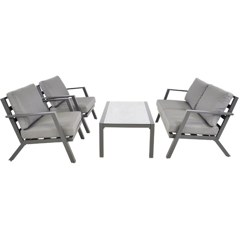 Nancy's Beliza Loungeset - 4-delige tuinset - Loungebank - Lounge set