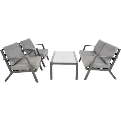 Nancy's Beliza Lounge set - 4-piece garden set - Lounge sofa - Lounge set