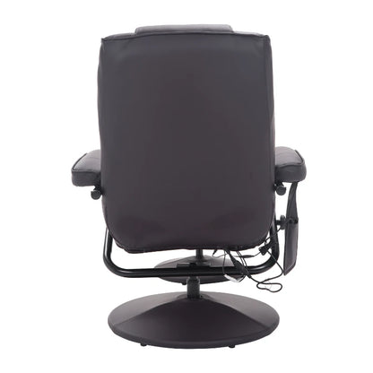 Nancy's Bobadela Massagestoel - Massage Fauteuil - Relaxstoel - Bruin - Kunstleer