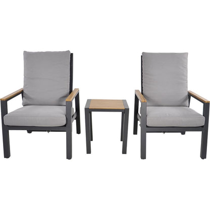 Nancy's Corazon Lounge Chairs Set - Lounge set - Gray