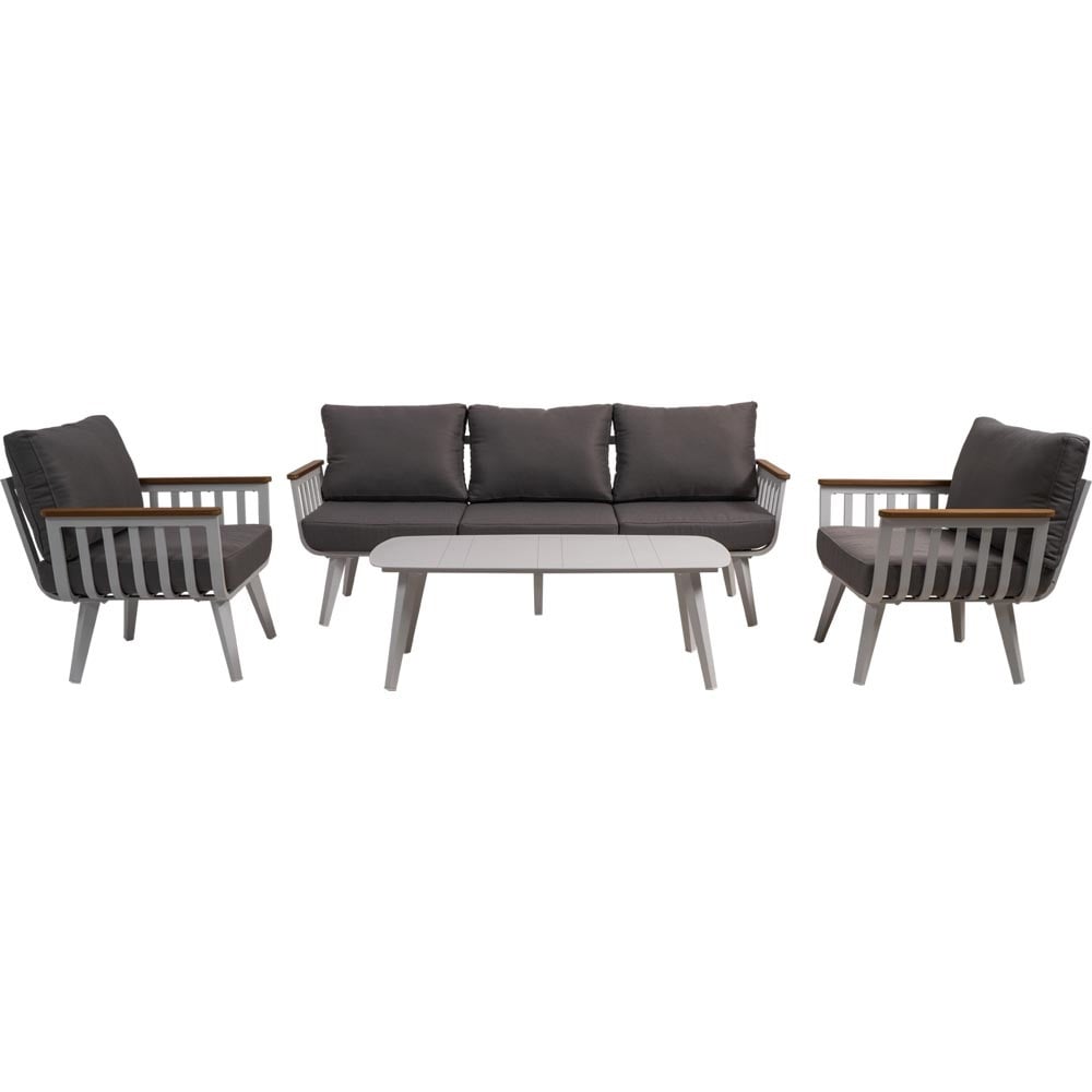 Nancy's Shordy Loungeset - 4-delige Tuin Set - Loungebank - Lounge Set
