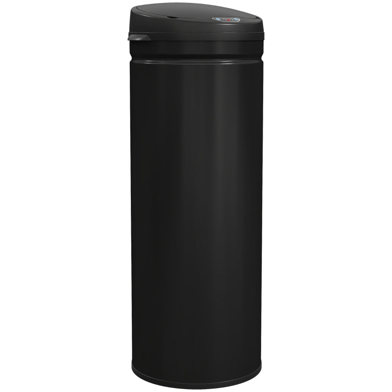 Nancy's Moiano Sensor Afvalbak - Automatische prullenbak - Sensor Prullenbak - Zwart - RVS - 50 Liter