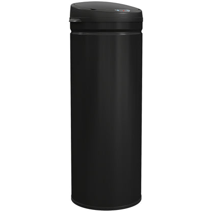 Nancy's Moiano Sensor Afvalbak - Automatische prullenbak - Sensor Prullenbak - Zwart - RVS - 50 Liter