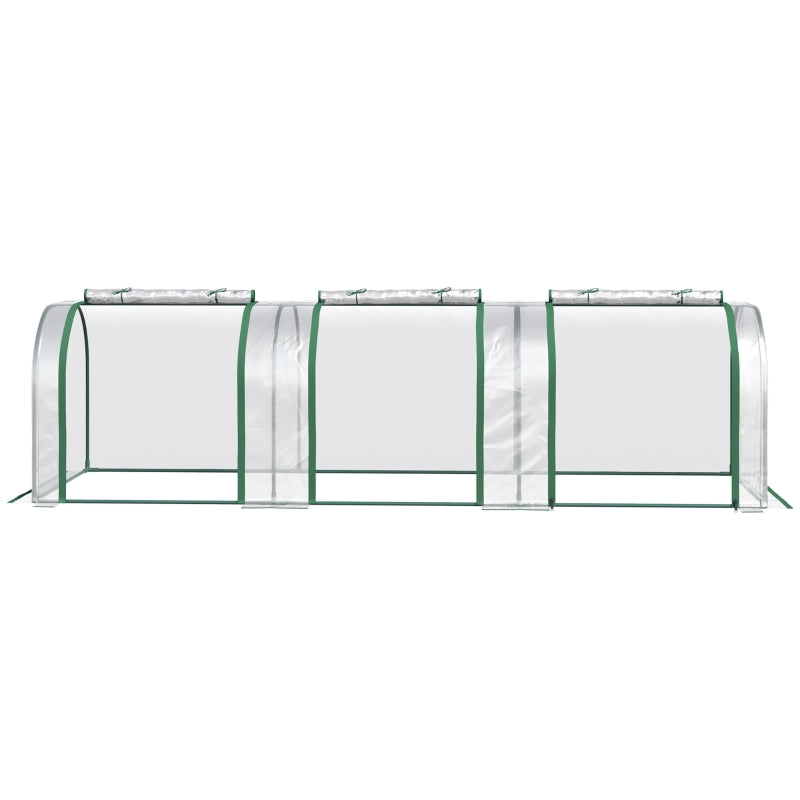 Nancy's Hythe Growing greenhouse - Sheet greenhouse - Foil greenhouse - Garden greenhouse - ± 300 x 100 x 80 cm