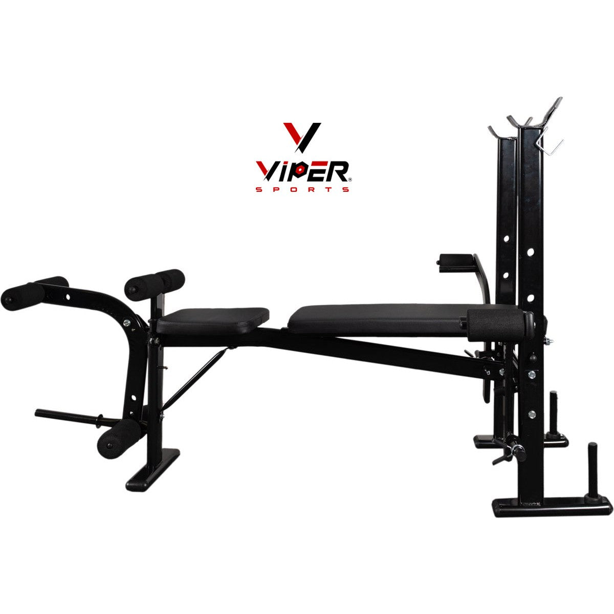 Viper Sports Halterbank - Fitnessbank - Krachtstation - Multifunctioneel - Inklapbaar