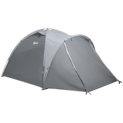 Nancy's Carapito Kampeertent - Camping tent - 2 tot 3 personen - Grijs - 350 x 220 x 145 cm