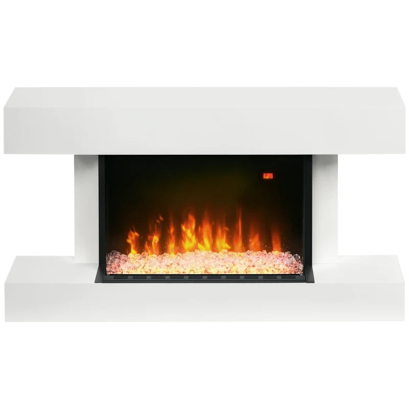 Nancy's Murisengo Elektrische Haard - Moderne LED-Haard - Vlammeneffect - Wit