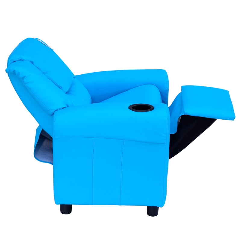 Nancy's Nono Kinderfauteuil - Kinderstoel - Kinderbank - Verstelbare Rugleuning - Blauw