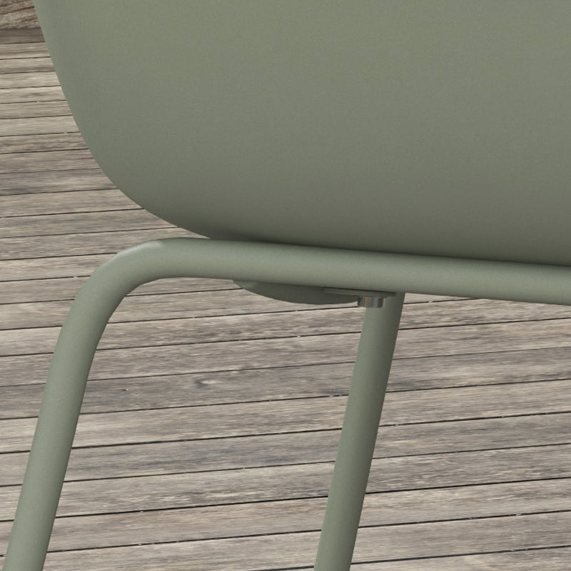 Nancy's Gardeny Tuinstoelen - Terras stoelen - Set van 4 - Groen