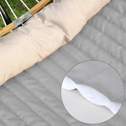 Nancy's Hirasol Hangmat - 2-persoons hangmat - Grijs / Beige