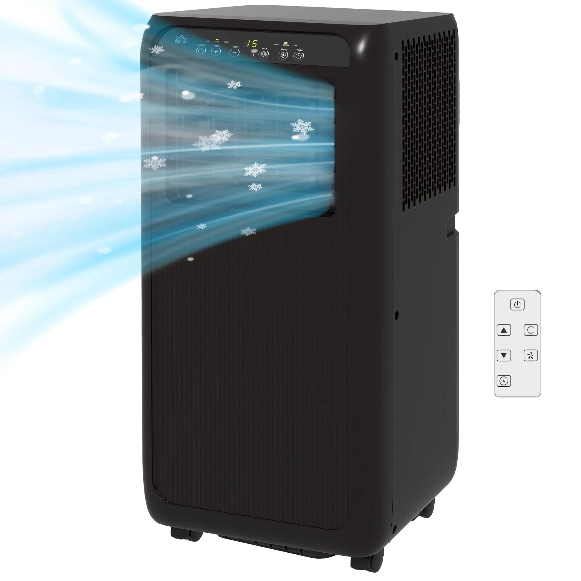 Nancy's Fumane Airconditioner - Airco - Ventilator - Ontvochtiger - Timer - Zwart
