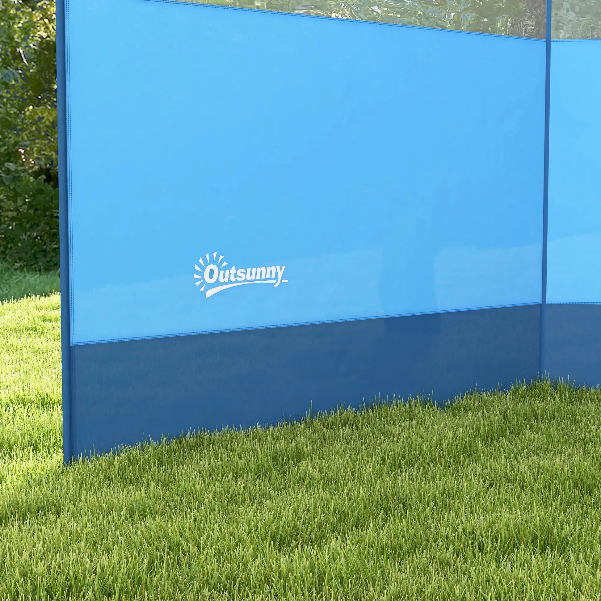 Nancy's Civenna Windscherm - Privacyscherm - Blauw - 440 x 140 cm