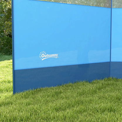 Nancy's Civenna Windscherm - Privacyscherm - Blauw - 440 x 140 cm