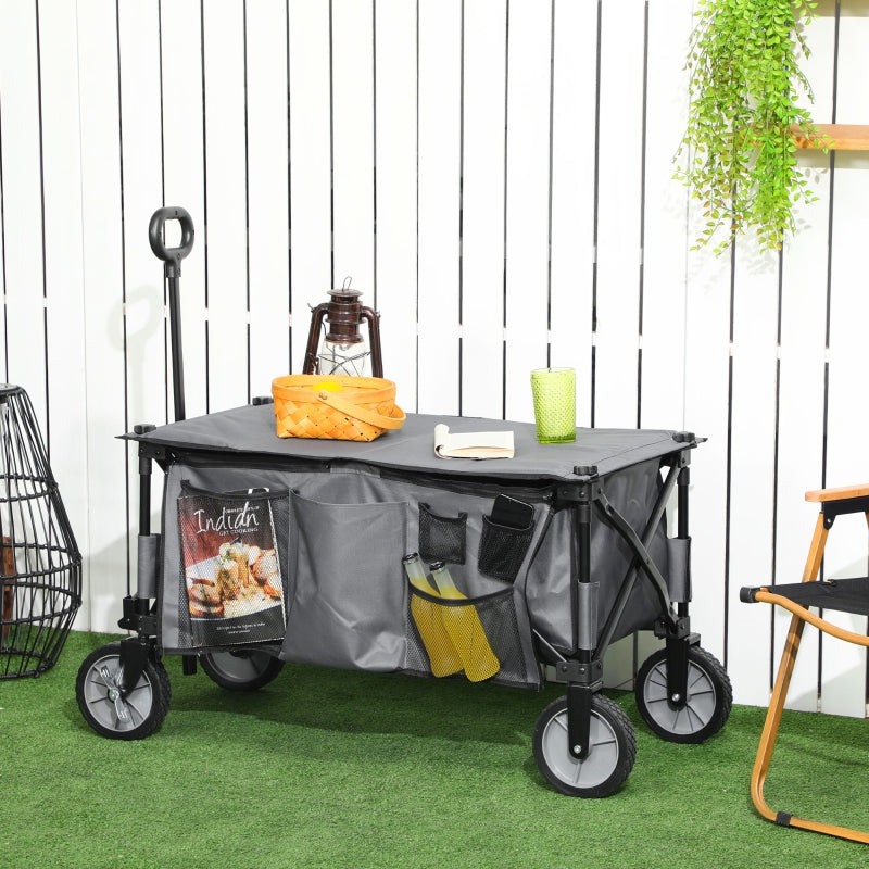 Nancy's Memphis Bolderwagen, foldable handcart, garden cart, transport cart, beach cart, handcart with table top