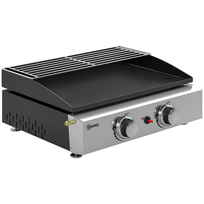 Nancy's Scopoli Gasbarbecue - Tafelbarbecue - BBQ - Antiaanbaklaag - Warmhoudrooster - Zwrat