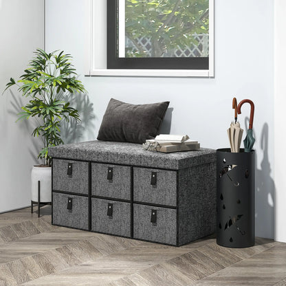 Nancy's Cusago Schoenenbank - Schoenen Opbergen - Schoenenkast - Grijs - ± 75 x 40 x 40 cm