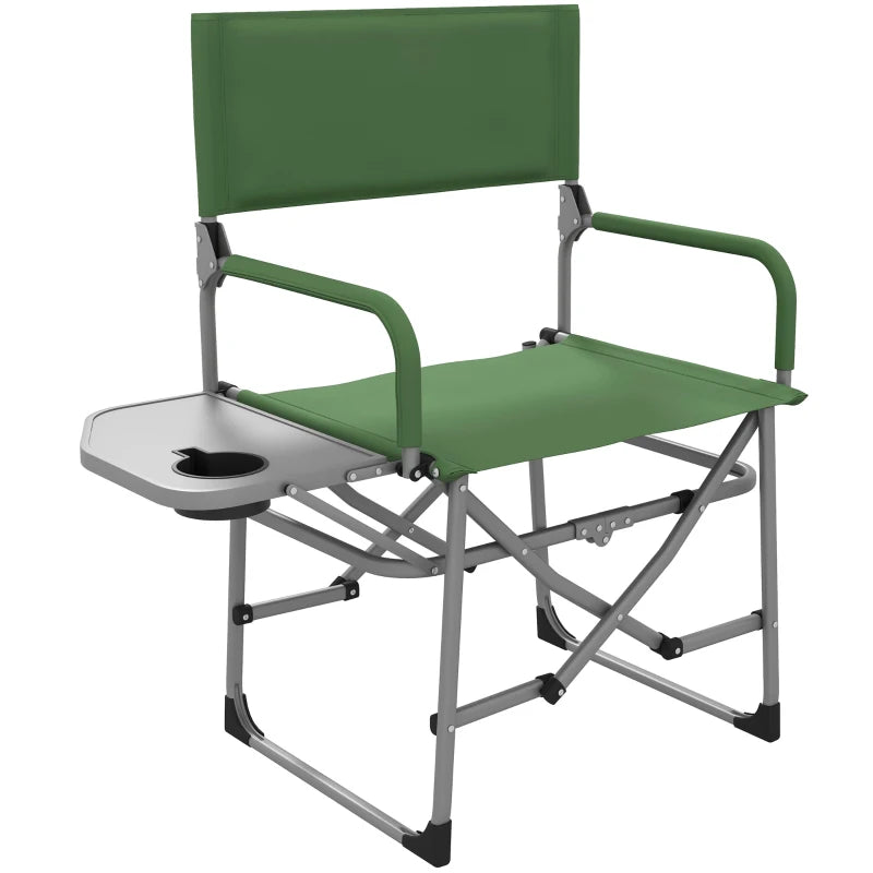 Nancy's Esporoes Campingstoel - Strandstoel - Opvouwbaar - Met Bekerhouder - Groen